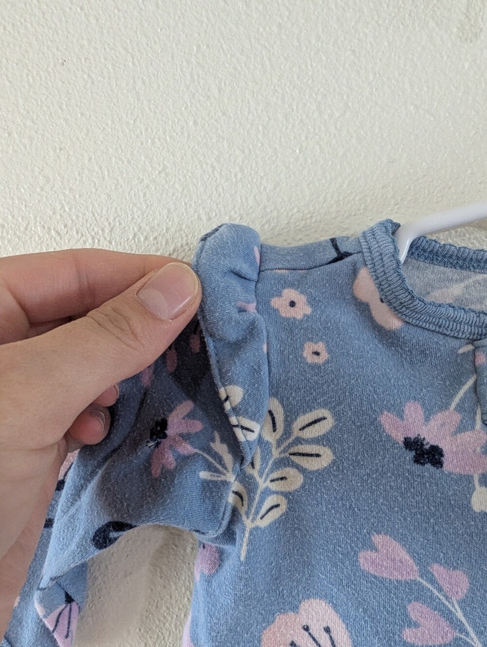Blue & Lilac Floral Sleeper - Picture 4 of 5